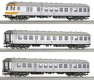 64051  Roco 3 Piece car Set: Local Train "Silberlinge"